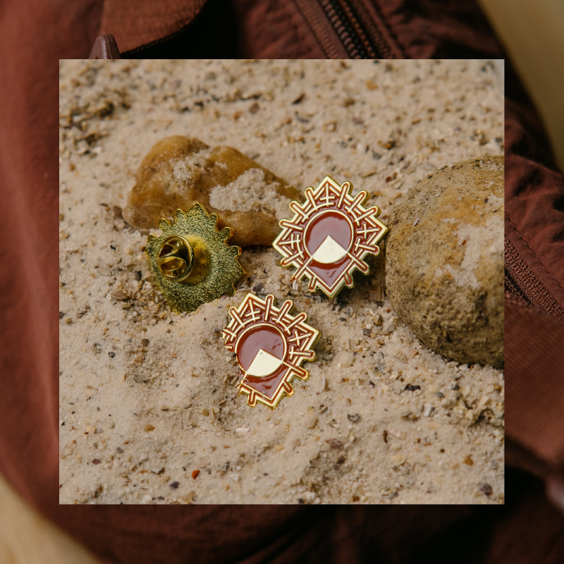 Wake up, New Vilirth! city pin